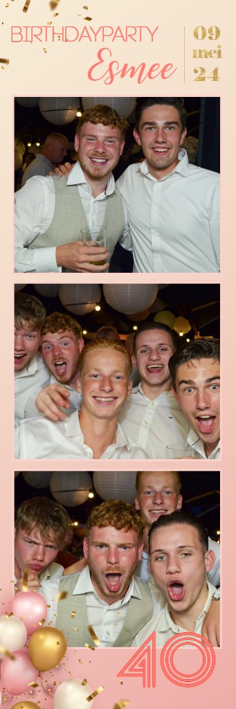 Fotostrip 1 - Birthday Party Esmee