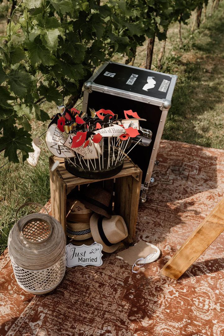 Fotoprops op de fotokast